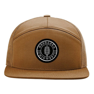 Men's Park Bench Apparel Nebraska Midwest Snapback Hat One Size Caramel
