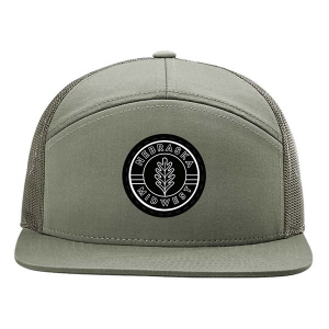 Men's Park Bench Apparel Nebraska Midwest Snapback Hat One Size Loden Black