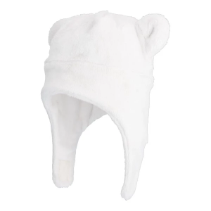 Kids' Obermeyer Kids' Teddy Fur Beanie L/XL White