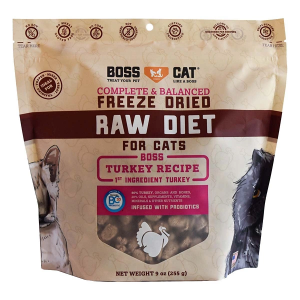Boss Dog Freeze Dried Deit w/Probiotics Cat Food