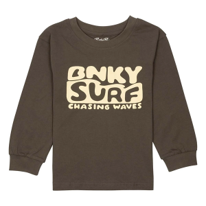 Binky Bro Surf Long Sleeve T-Shirt Toddler 6T Olive