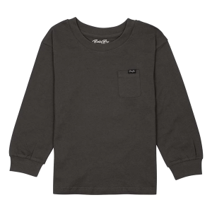 Binky Bro Classic Long Sleeve T-Shirt Toddler 2T Charcoal