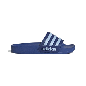 Kids' adidas Adilitte Shower Slide Sandals Big 4 Blue/Blue