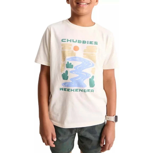 Kids' Chubbies Desert Cowboy T-Shirt Medium White Heather