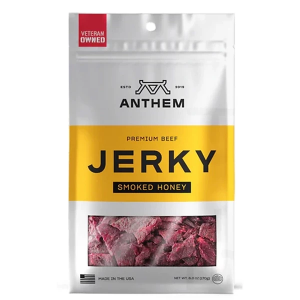 Anthem Snacks Premium Smoked Honey Beef Jerky