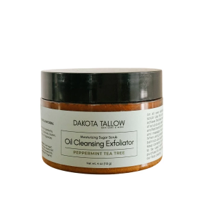 Dakota Tallow Oil Cleansing Makeup Remover Sugar Scrub Exfoliator