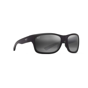 Men's Maui Jim Ano Nui Polarized Sunglasses Matte Black/Neutral Grey Polarized