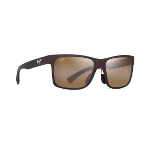 Men's Maui Jim Hoopili Polarized Sunglasses Matte Brown/HCL Bronze Polarized
