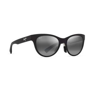 Men's Maui Jim Hulahe Polarized Sunglasses Matte Black/Neutral Grey Polarized
