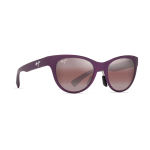 Men's Maui Jim Hulahe Polarized Sunglasses Matte Violet/Maui Rose Polarized