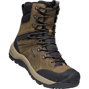 Men's KEEN Revel IV High Polar Waterproof Insulated Winter Boots Outdoor 10 Canteen/Black