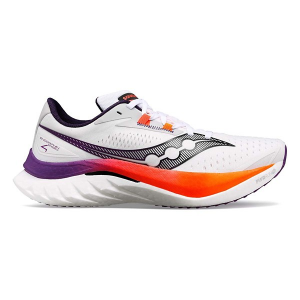 Men's Saucony Endorphin Speed 4 Running Shoes sneakers-athletic-shoes 11.5 Regular White/Orange
