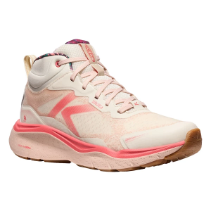 Women's KEEN Leiki Waterproof Hiking Boots Outdoor 11 Birch/Cameo Rose