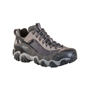 Men's Oboz Firebrand II Low Hiking Shoes sneakers-athletic-shoes 11 Regular Grey