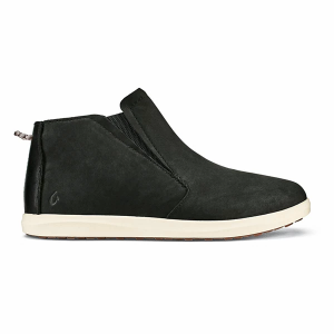 Women's OluKai Hawai'iloa Manu Hope Chelsea Boots 6 Lava Rock/Off White