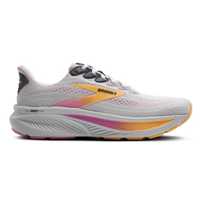 Women's Brooks Ghost 17 Running Shoes sneakers-athletic-shoes 8 Regular Oyster/Apricot/Pink
