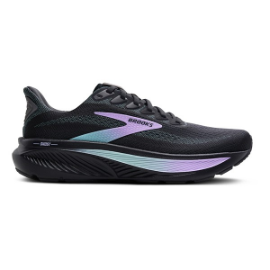 Women's Brooks Ghost 17 Running Shoes sneakers-athletic-shoes 10 Regular Grey/Clearwater/Purple