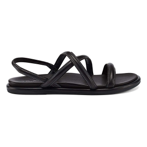 Women's OluKai Tiare Strappy Sandals 10 Black/Black