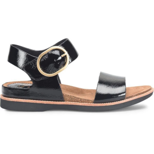 Women's Sofft Bali Sandals 8 Black Patent
