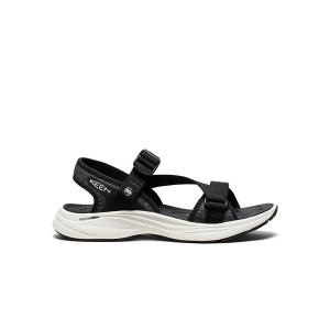 Women's KEEN Leiki OT Sandals 6 Black/Star White