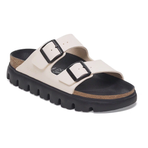Women's BIRKENSTOCK Arizona Chunky Slide Sandals 41 Eggshell/Black