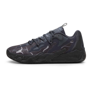 Men's Puma MB.03 Lo Team Basketball Shoes sneakers-athletic-shoes M14/W15.5 Regular PUMA Black/Strong Grey