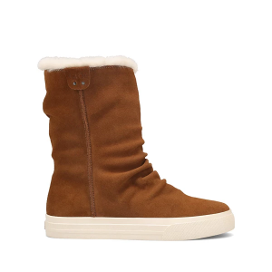 Women's Taos Cozy Chic Winter Boots Outdoor 6.5 Chestnut Suede