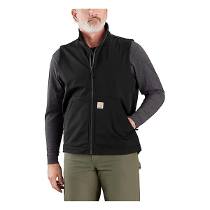Men's Carhartt Rain Defender Relaxed Fit Softshell Vest 2XLarge Tall Black