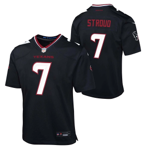 Houston Texans C. J. Stroud #7 Nike Replica Kids' Jersey Large Black