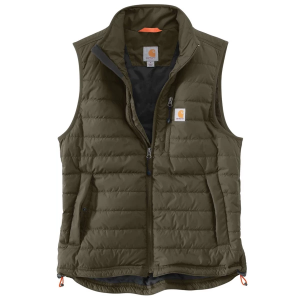Men's Carhartt Rain Defender Relaxed Fit Lightweight Insulated Work Vest Medium Moss