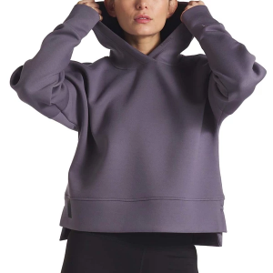 Women's UNRL LuxBreak Oversized Hoodie Large Lavender Dusk