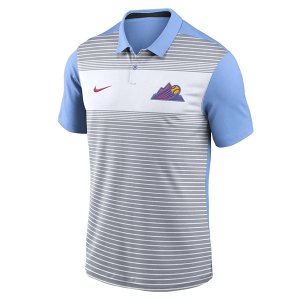 Colorado Rockies City Connect Vapor Polo Medium White