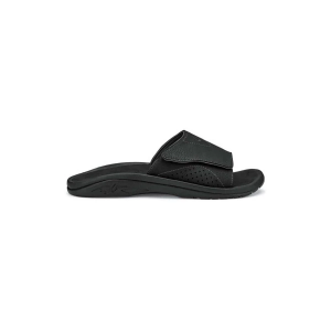 Men's OluKai Nalu Slide Sandals 17 Black/Black