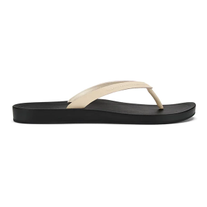 Women's OluKai Lalahi Flip Flop Sandals 11 Tapa / Lava Rock