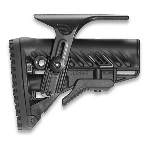 FAB Defense GLR-16 CP M4/AR15 Tactical Buttstock with Adjustable Cheek Rest