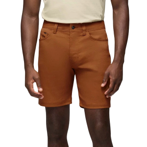 Men's prAna Stretch Zion 5 Pocket Shorts 42 Tawny