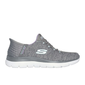 Women's Skechers Summits Dazzling Haze Shoes sneakers-athletic-shoes 9.5 Regular Grey/Multi
