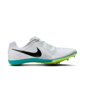 Adult Nike Zoom Rival Track Spikes M10/W11.5 White/Black/Bright Spruce/Vapor Green