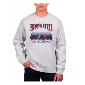 Fresno State Bulldogs USCAPE Crew Small Grey Heather