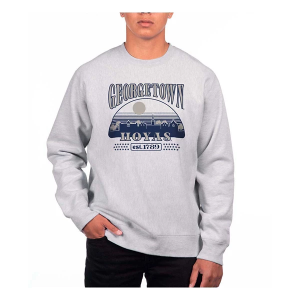 Georgetown Hoyas USCAPE Crew Small Grey Heather