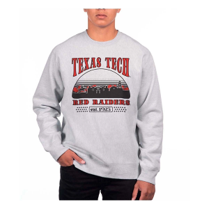 Texas Tech Red Raiders USCAPE Crew Small Grey Heather
