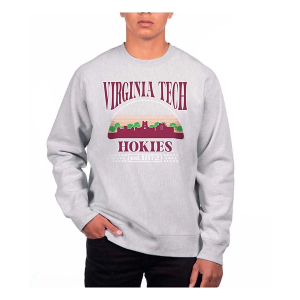 Virginia Tech Hokies USCAPE Crew Small Grey Heather
