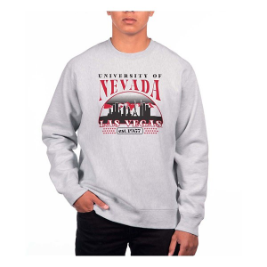 UNLV Rebels USCAPE Crew Small Grey Heather