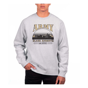 Army Black Knights USCAPE Crew Small Grey Heather