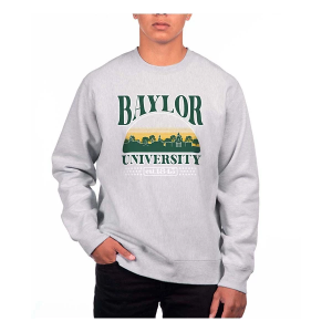 Baylor Bears USCAPE Crew Small Grey Heather