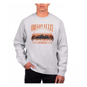 Oregon State Beavers USCAPE Crew Small Grey Heather