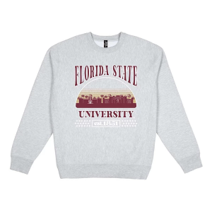 Florida State Seminoles USCAPE Crew Small Grey Heather