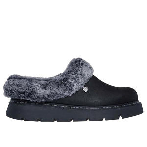 Women's Skechers BOBS Keepsakes Lite Cozy Blend Casual Clogs Regular 8 Black
