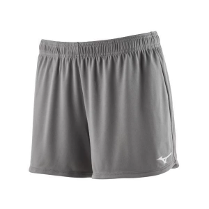 Women's Mizuno Icon 3.5" Shorts Large Charcoal
