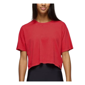 Women's prAna Everyday T-Shirt Medium Rose Fire